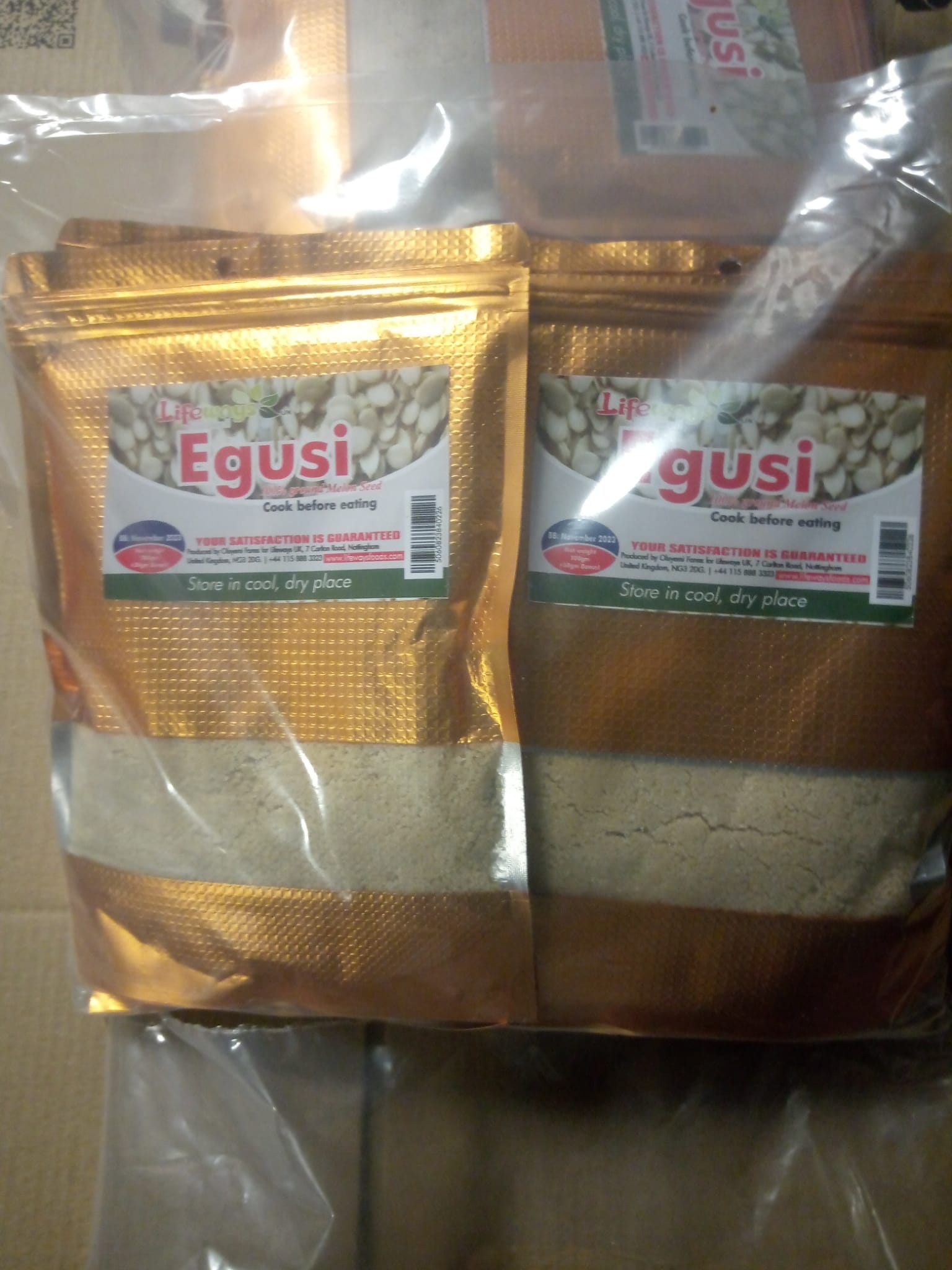 Whole Egusi Melon Seed For Authentic Egusi Soup 100gm