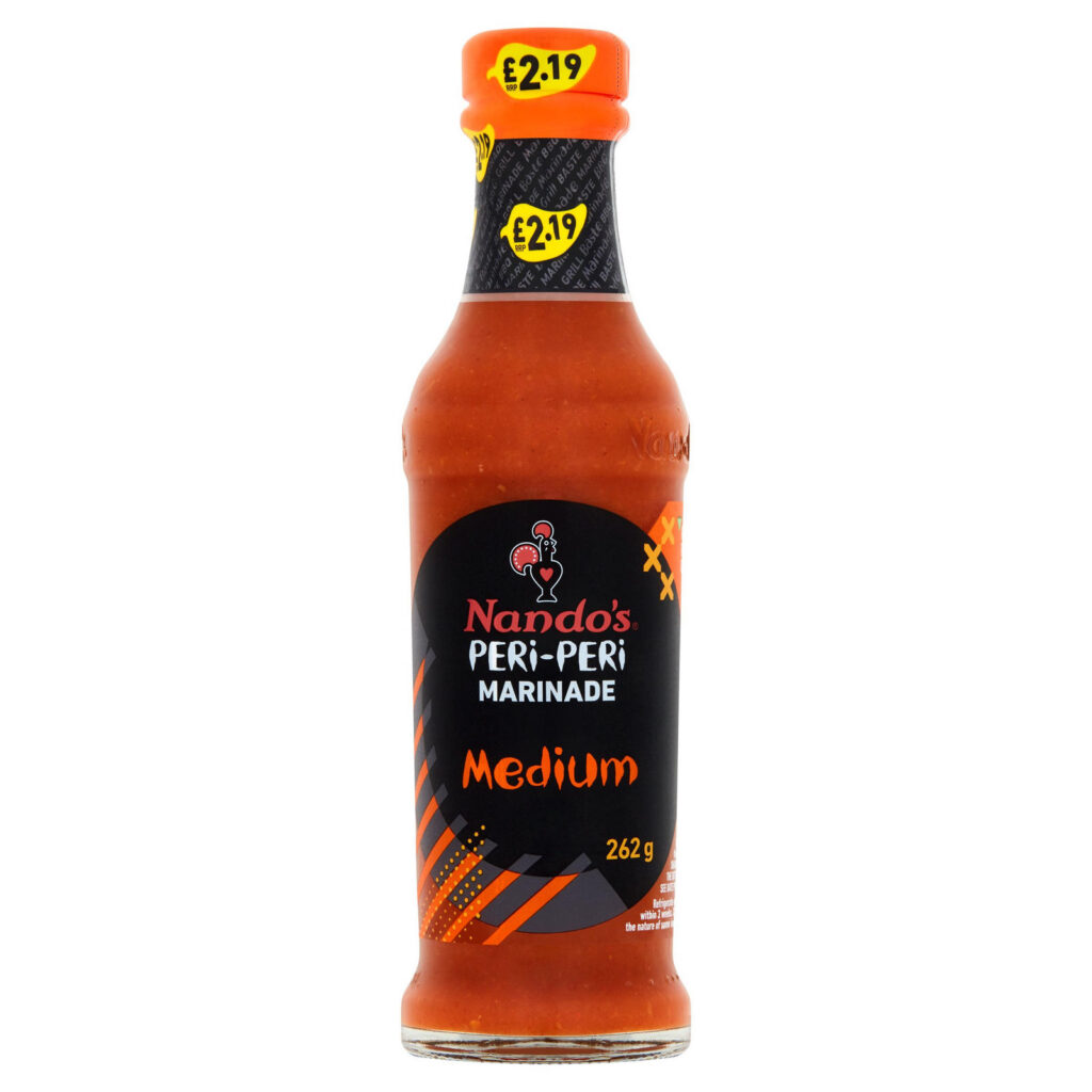 Nando's Medium/Hot Peri-Peri Marinade 262g