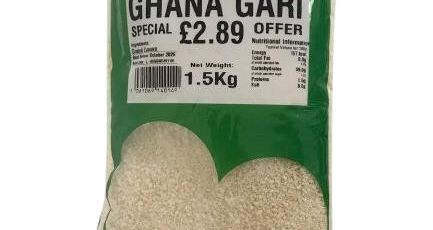 Buy AH Ghana Garri Online – Premium Quality Cassava Flour for Eba & More